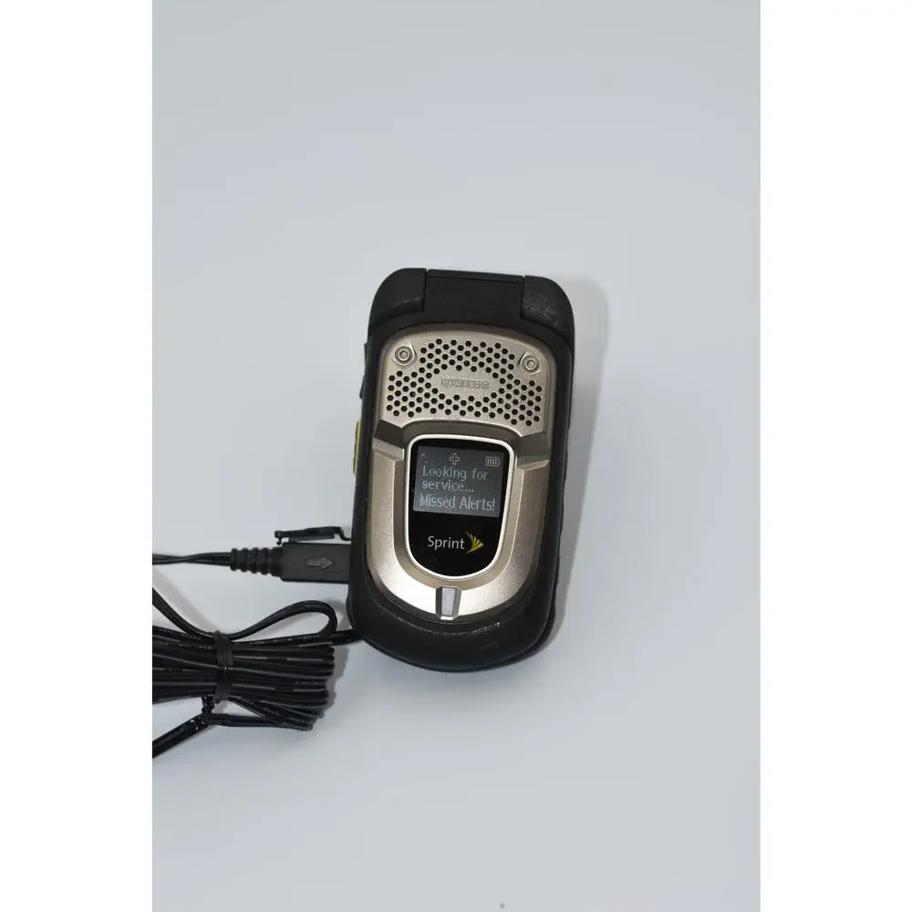 Kyocera DuraXT / E4277 - Black ( Sprint ) Camera Rugged Cellular Flip Phone
